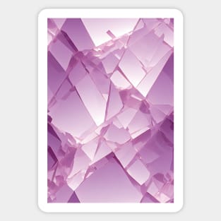 Jewel Pattern - Pink Quartz, for a bit of luxury in your life! #2 Sticker